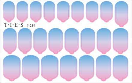 TIES   Пленка для маникюра   P-219