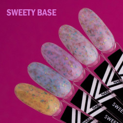 VOGUE NAILS   Камуфлирующая база с поталью  SWEETY base  10мл  #01