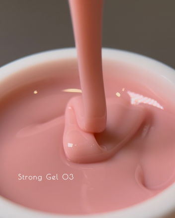 ONE NAIL   Gel  STRONG   #03   15мл (флакон)   Гель для моделировани  средне-жидкий
