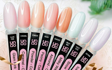 UNO   Base Gel Rubber Color   ICE PINK   10мл (12г)   База камуфлирующая