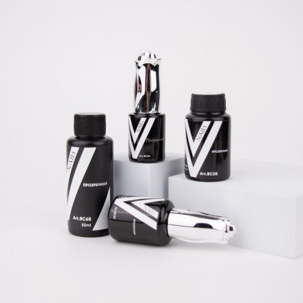 VOGUE NAILS   Каучуковая база  Rubber base  ПРОЗРАЧНАЯ  18мл